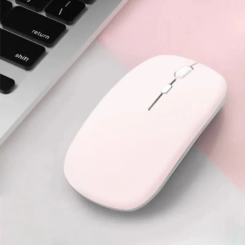 Bluetooth-compatible Mouse Wireless Mouse Silent Computer Mice Portable for Laptop iPad Air Pro Tablet Working Gaming Mouse
