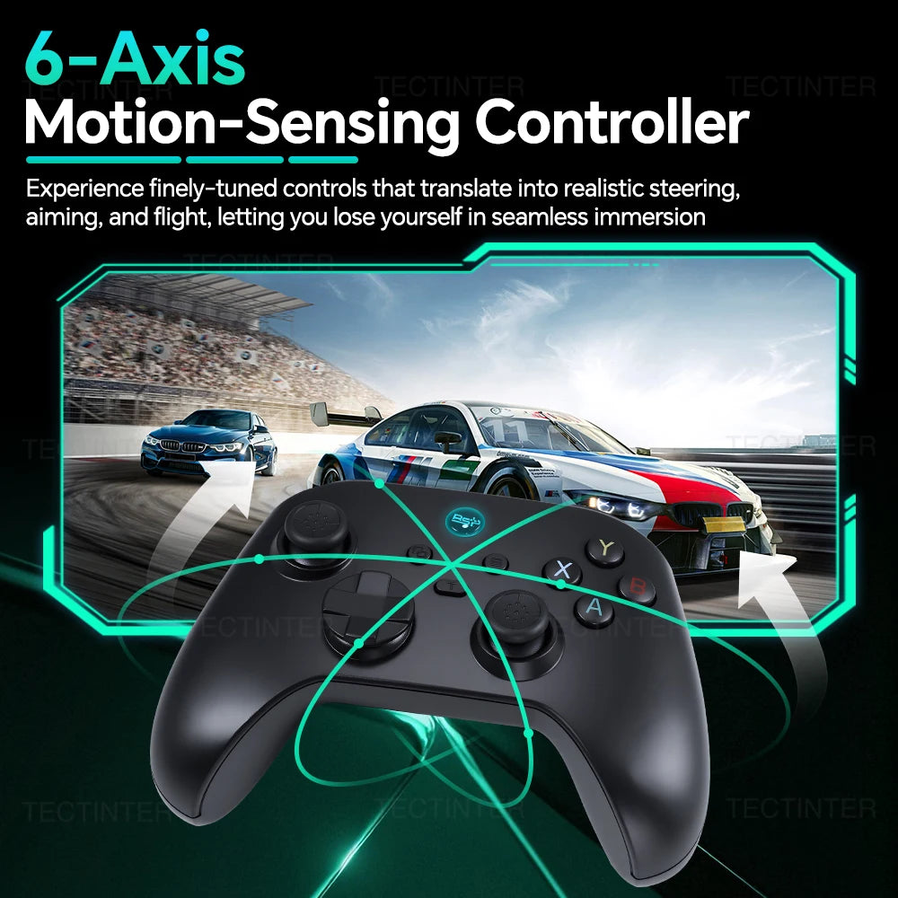 G6 Wireless Controller For Nintendo Switch 1/2 Hall Effect Joystick Gamepad For PS3/PS4/Android/IOS/PC Controls Game Accessories