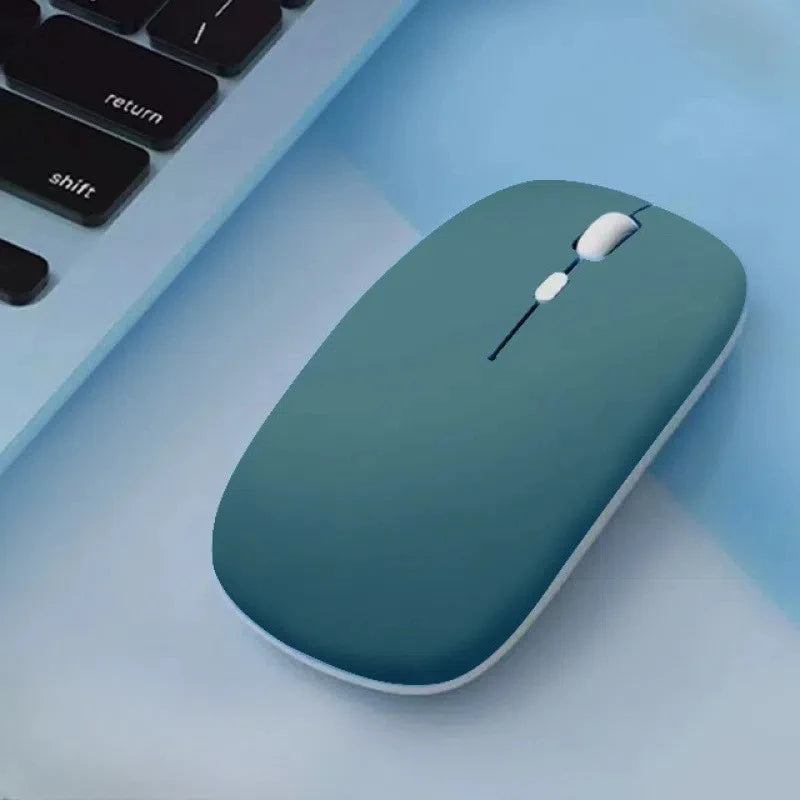Bluetooth-compatible Mouse Wireless Mouse Silent Computer Mice Portable for Laptop iPad Air Pro Tablet Working Gaming Mouse