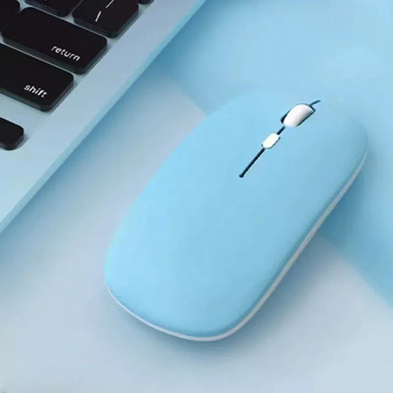 Bluetooth-compatible Mouse Wireless Mouse Silent Computer Mice Portable for Laptop iPad Air Pro Tablet Working Gaming Mouse