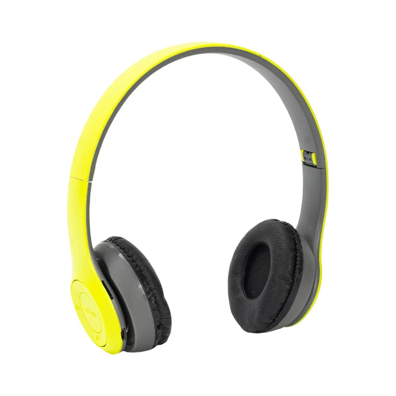 Wireless Headphones Bluetooth 5.0 Earphones Foldable Over Ear HiFi 3D Stereo Bass Headset Sport Music Gaming For Phone Laptop PC