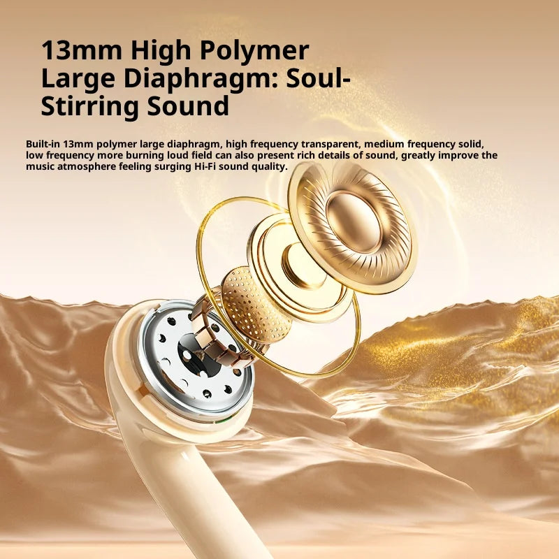 Mini In-Ear Earphones Fashion Design High-Quality Wireless Bluetooth Headphones Long Battery Life Comfortable For Xiaomi ipone