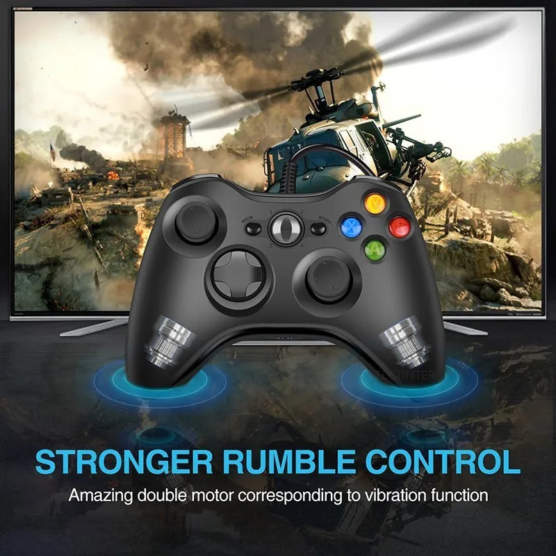 USB Wired Game Controller For Xbox360 Console Joypad For Win 7/8/10 PC Joystick Controle Mando Gamepad For Xbox 360 Accessories
