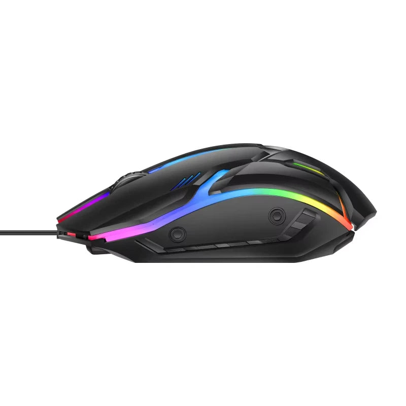 RGB Backlight 3-Keys Wired Gaming Mouse,USB Ergonomic Design PC Computer Mouse For Windows Laptop Desktop Gamer/Student Office