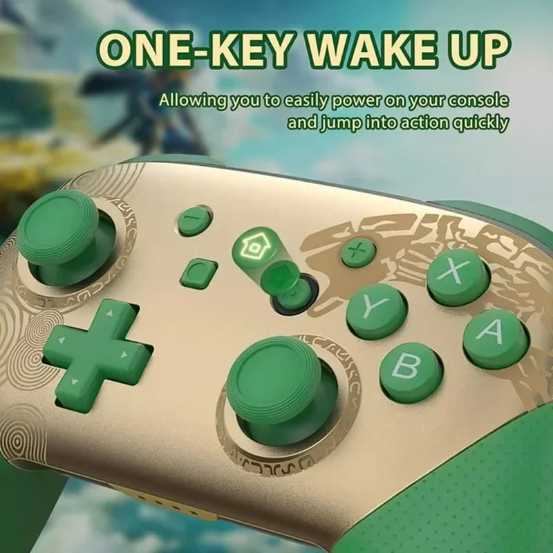 Joy Pad Switch Pro Controllers Compatible with Switch/OLED/Lite,Wireless Switch Controller Somatosensory and Immersive Vibration