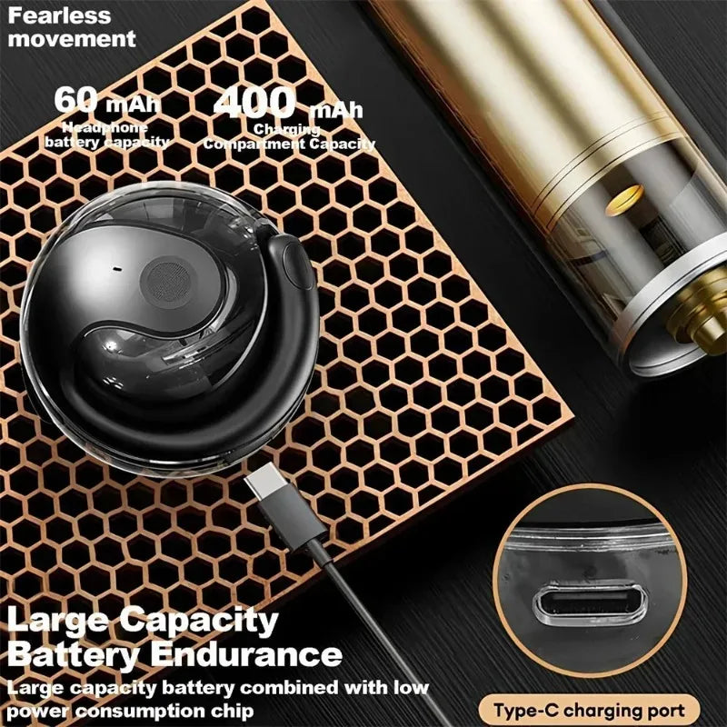 Original BY01 Fone Bluetooth 5.3 TWS Wireless Headphones with LED Display Stereo Headset Touch Control Earbuds Noise Reduction