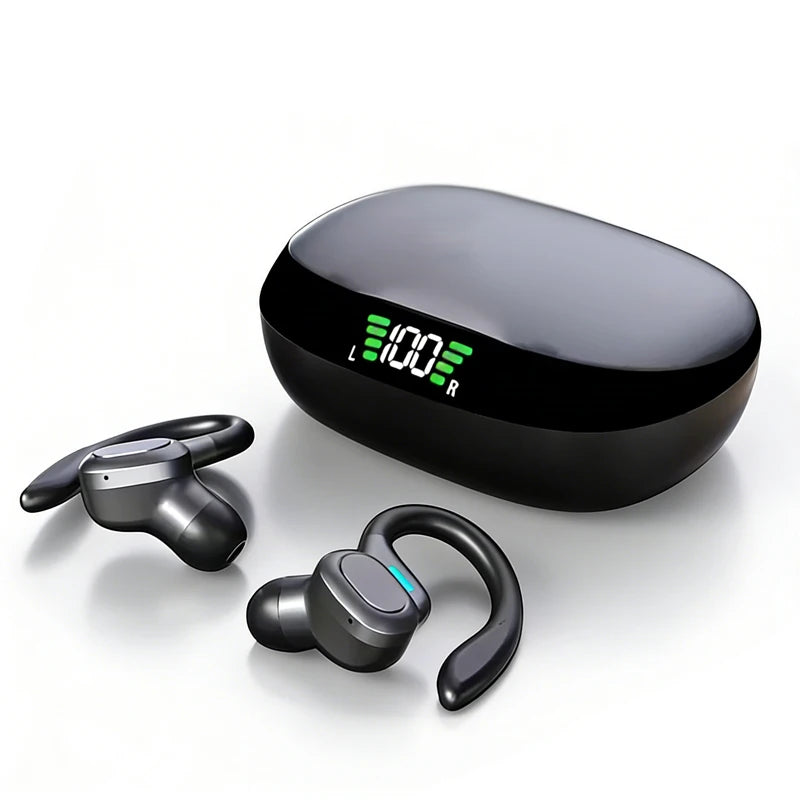 Original Sports Wireless Earphones Earhook with Mics LED Power Display Hifi Sound Bluetooth 5.3 For Xiaomi TWS Headphones
