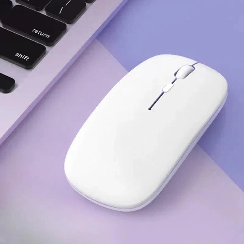 Bluetooth-compatible Mouse Wireless Mouse Silent Computer Mice Portable for Laptop iPad Air Pro Tablet Working Gaming Mouse