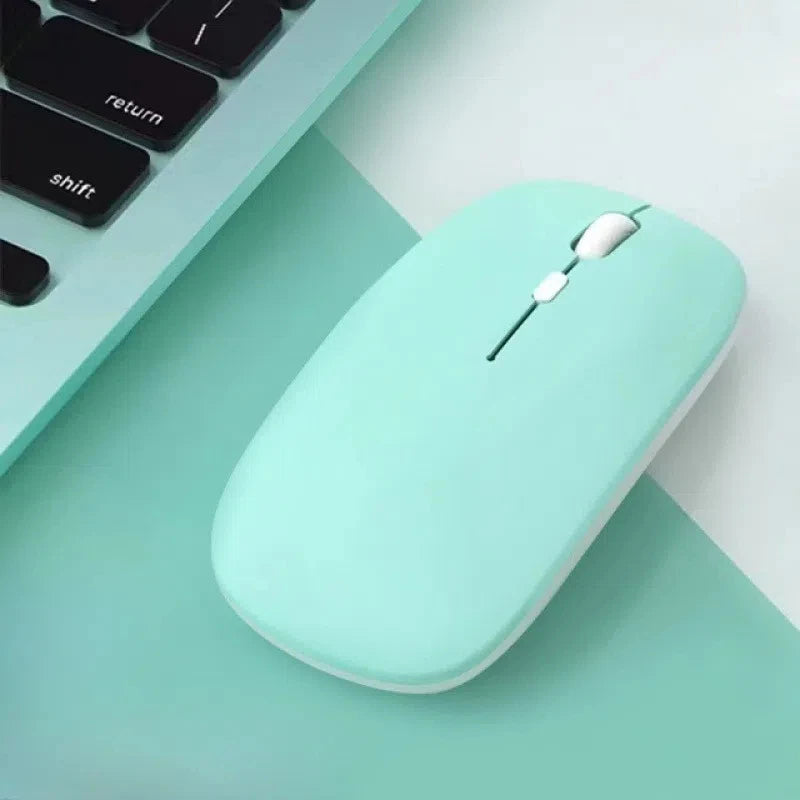 Bluetooth-compatible Mouse Wireless Mouse Silent Computer Mice Portable for Laptop iPad Air Pro Tablet Working Gaming Mouse