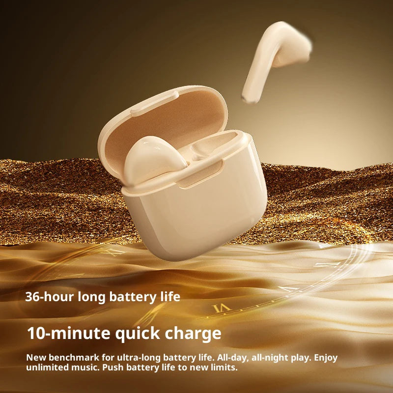 Mini In-Ear Earphones Fashion Design High-Quality Wireless Bluetooth Headphones Long Battery Life Comfortable For Xiaomi ipone